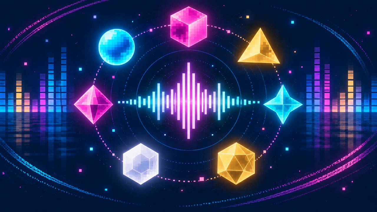 IDOLiSH7の新曲i know youを整理する抽象的な音楽イメージ